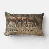 ホースファームヴィンテージカントリー素朴ウェスタン ランバークッション (正面)