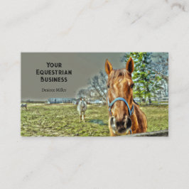 ホースファーム素朴カントリー 名刺