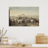 ホースフェア – Paul Sandby - c1750 ポスター (キッチン)