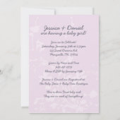 ホースフォールベビーシャワー招待状 招待状 (裏面)