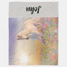 ホースフリースブランケット フリースブランケット