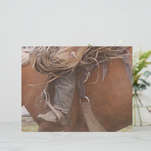 ホースブラウンウエスタンロデオカウボーイ (スタンド正面)