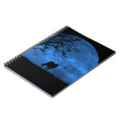 ホースブルームーン神秘的 ノートブック (左側)