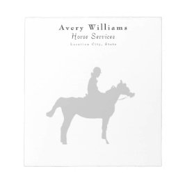 ホースプロスモール ノートパッド