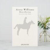 ホースプロ スモール 便箋 (スタンド正面)