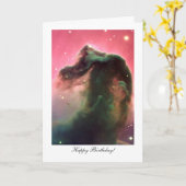 ホースヘッドネブラ – ハッピーバースデー カード (黄色い花)