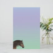 ホースヘッドパステル文房具紙 便箋 (スタンド正面)