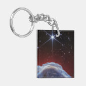 ホースヘッド星雲のJWSTイメージ キーホルダー (正面左)