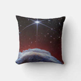 ホースヘッド星雲のJWSTイメージ クッション