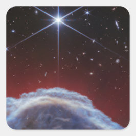 ホースヘッド星雲のJWSTイメージ スクエアシール