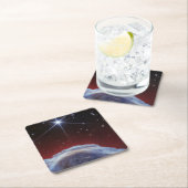 ホースヘッド星雲のJWSTイメージ スクエアペーパーコースター (インサイチュ)