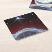 ホースヘッド星雲のJWSTイメージ スクエアペーパーコースター (アングル)