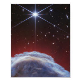 ホースヘッド星雲のJWSTイメージ フォトプリント