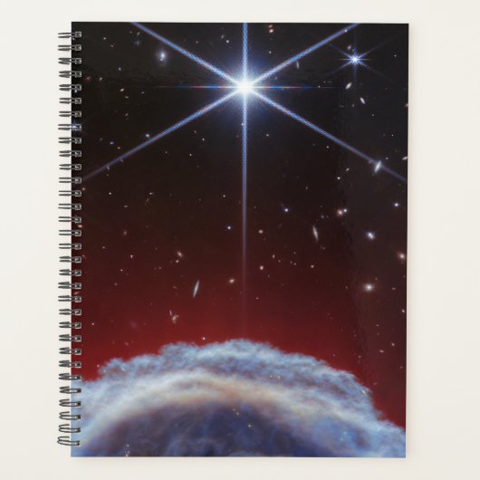 ホースヘッド星雲のJWSTイメージ プランナー手帳 (正面)