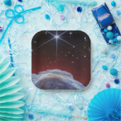 ホースヘッド星雲のJWSTイメージ ペーパープレート (パーティー)