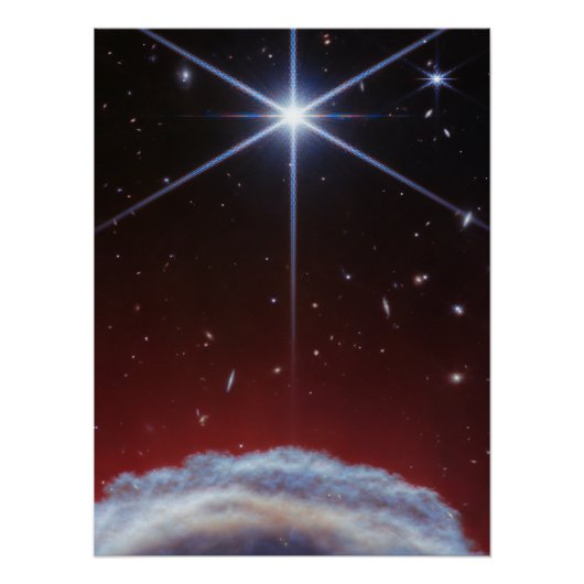 ホースヘッド星雲のJWSTイメージ ポスター (正面)