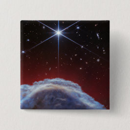 ホースヘッド星雲のJWSTイメージ 缶バッジ