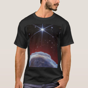 ホースヘッド星雲のJWSTイメージ Tシャツ