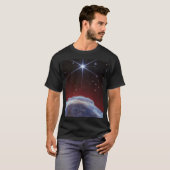 ホースヘッド星雲のJWSTイメージ Tシャツ (正面フル)