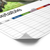 ホースヘッド005時刻表 ポスター (角)