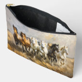 ホースヘルドギャロピンムスタン絵画ズ アクセサリーポーチ (見開き)