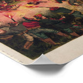 ホースペインのバーによるアメリカ戦争 ポスター (角)