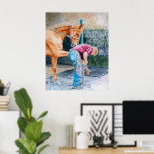 ホースペディキュア ポスター (ホームオフィス)