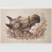 ホースペンシルアート2デコペ紙 薄葉紙 (正面)