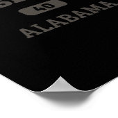 ホースペンズ40カレッジスタイルロック登山エリアDes ポスター (角)