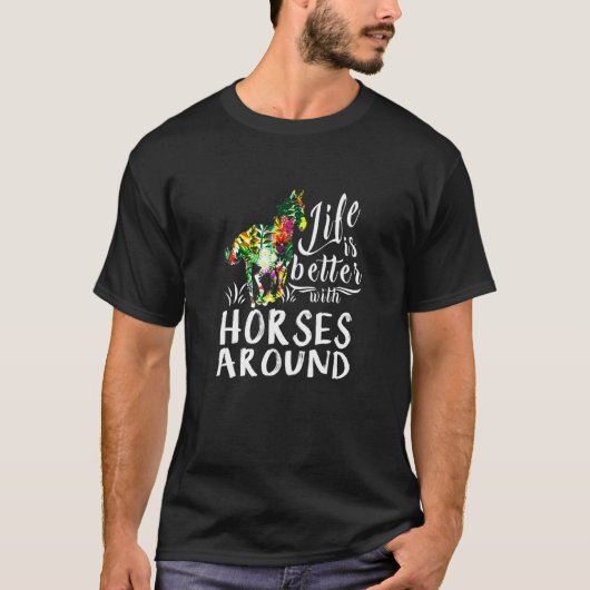 ホースホースファーム農家ガールズ Tシャツ (正面)