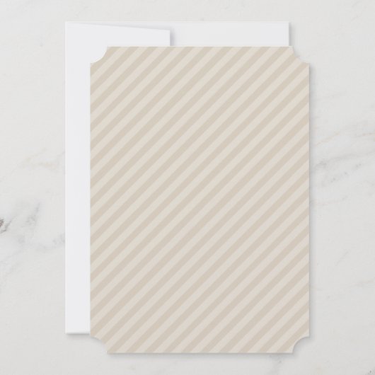 ホースボーイベビーシャワー招待状 招待状 (裏面)