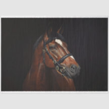 ホースポートレートエフェメラデクページヴィンテージ