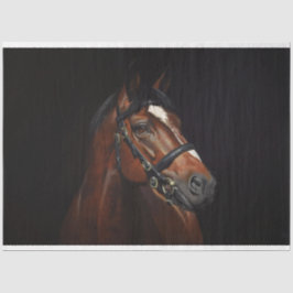 ホースポートレートエフェメラデクページヴィンテージ 薄葉紙