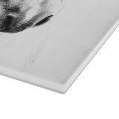 ホースポートレートスケッチ馬術エレガント術 カッティングボード (角)