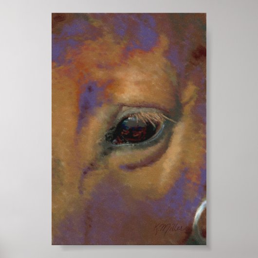 ホースポートレート ポスター (正面)