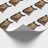 ホースポートレート ラッピングペーパー (角)