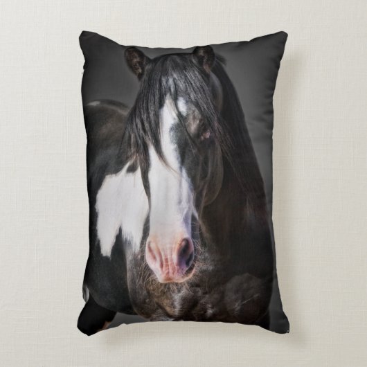ホースポートレートII アクセントクッション (正面(垂直))