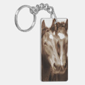 ホースポートレートIII キーホルダー (正面左)