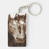 ホースポートレートIII キーホルダー (裏面)