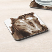 ホースポートレートIII コースター (左側)