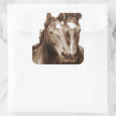 ホースポートレートIII スクエアシール (バッグ)