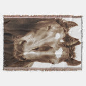 ホースポートレートIII スローブランケット (正面)
