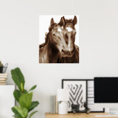 ホースポートレートIII ポスター (ホームオフィス)