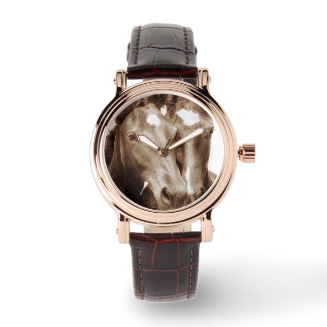 ホースポートレートIII 腕時計 (正面)