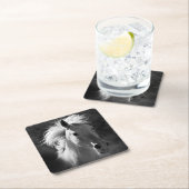 ホースポートレートV スクエアペーパーコースター (インサイチュ)