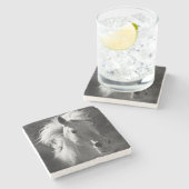 ホースポートレートV ストーンコースター (横)