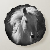 ホースポートレートV ラウンドクッション (裏面)