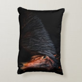 ホースポートレートVII アクセントクッション (裏面(縦))