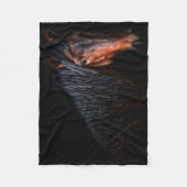 ホースポートレートVII フリースブランケット (正面)