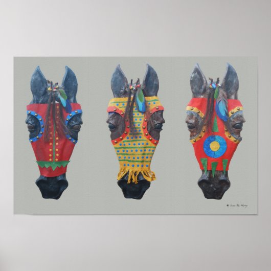 ホースマスクトリオ2 ポスター (正面)